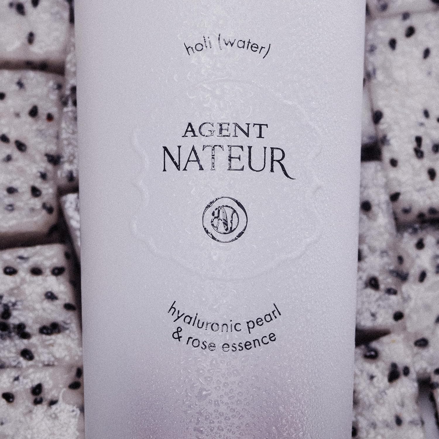 Agent Nateur - holi (water) Natural Pearl + Rose Hyaluronic Essence | Plump, Moisturize, Protect | Luxury, Non-Toxic Clean Skincare (Travel Size, 1 oz | 30 ml)