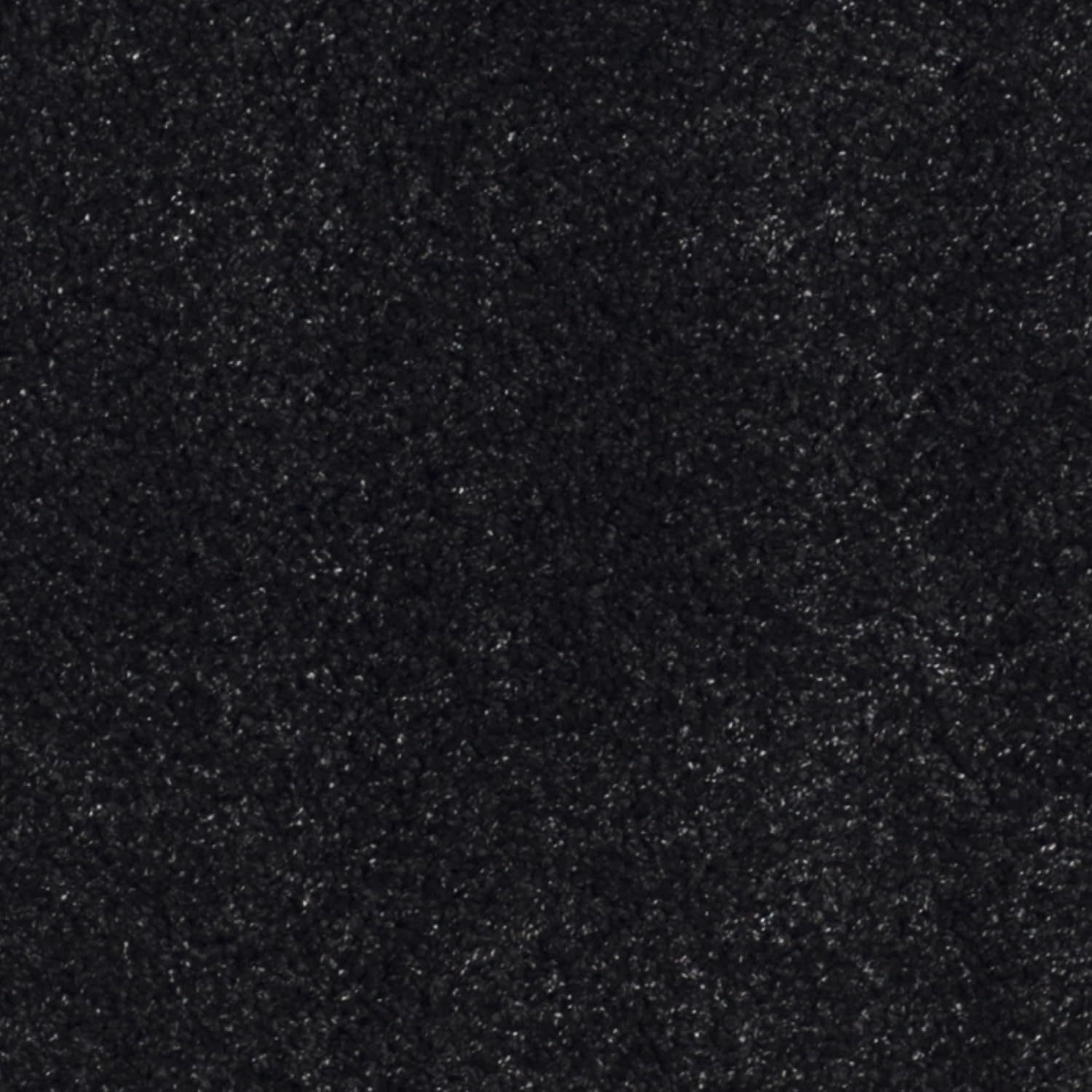 SAFAVIEH California Shag Collection Area Rug - 6'7" Round, Black, Non-Shedding & Easy to Clean, Ultra Plush Thick Pile, Ideal for Living Room, Bedroom, Dining Space (SG151-9090)
