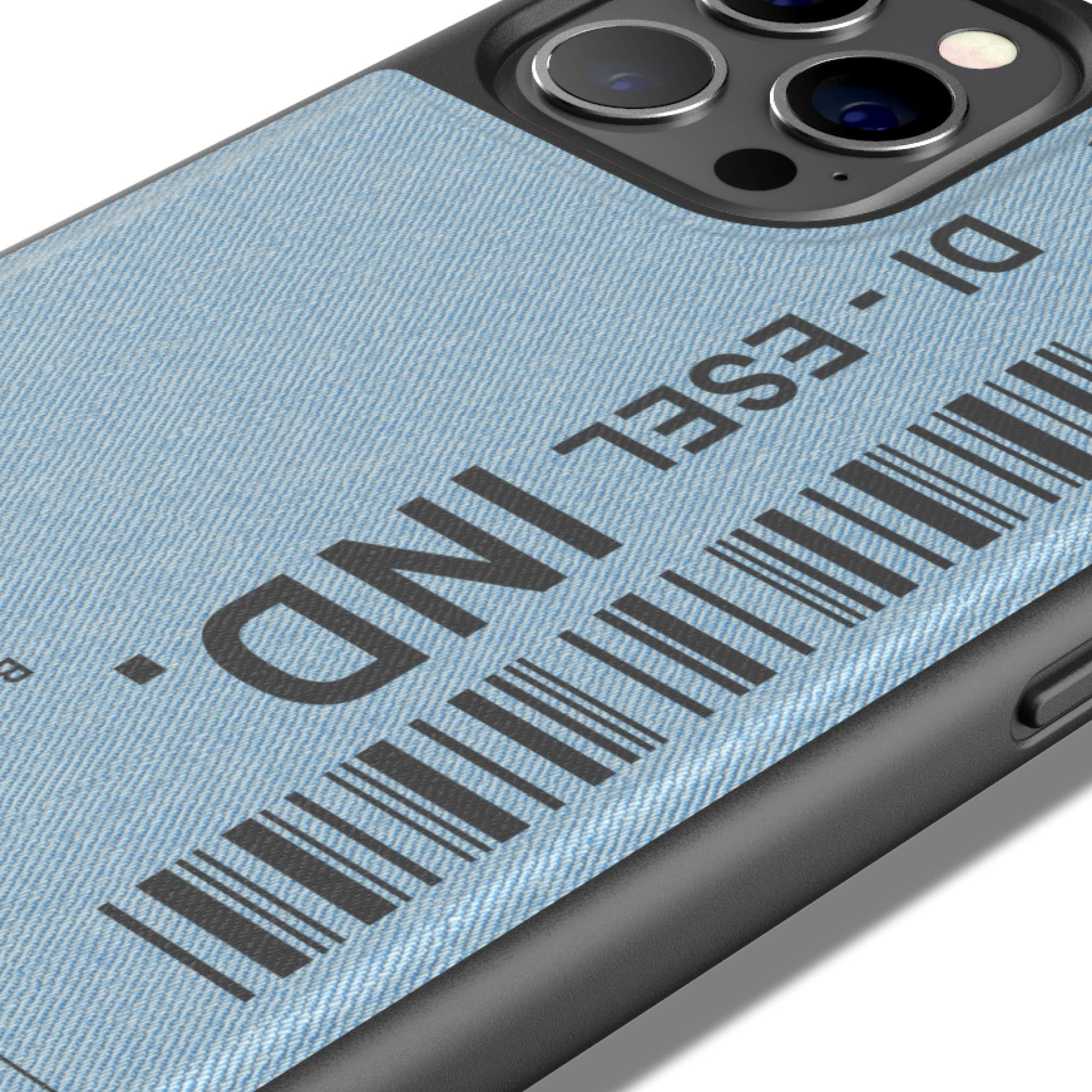 Diesel Phone Case Designed for iPhone 11 Pro Max, Moulded Denim
