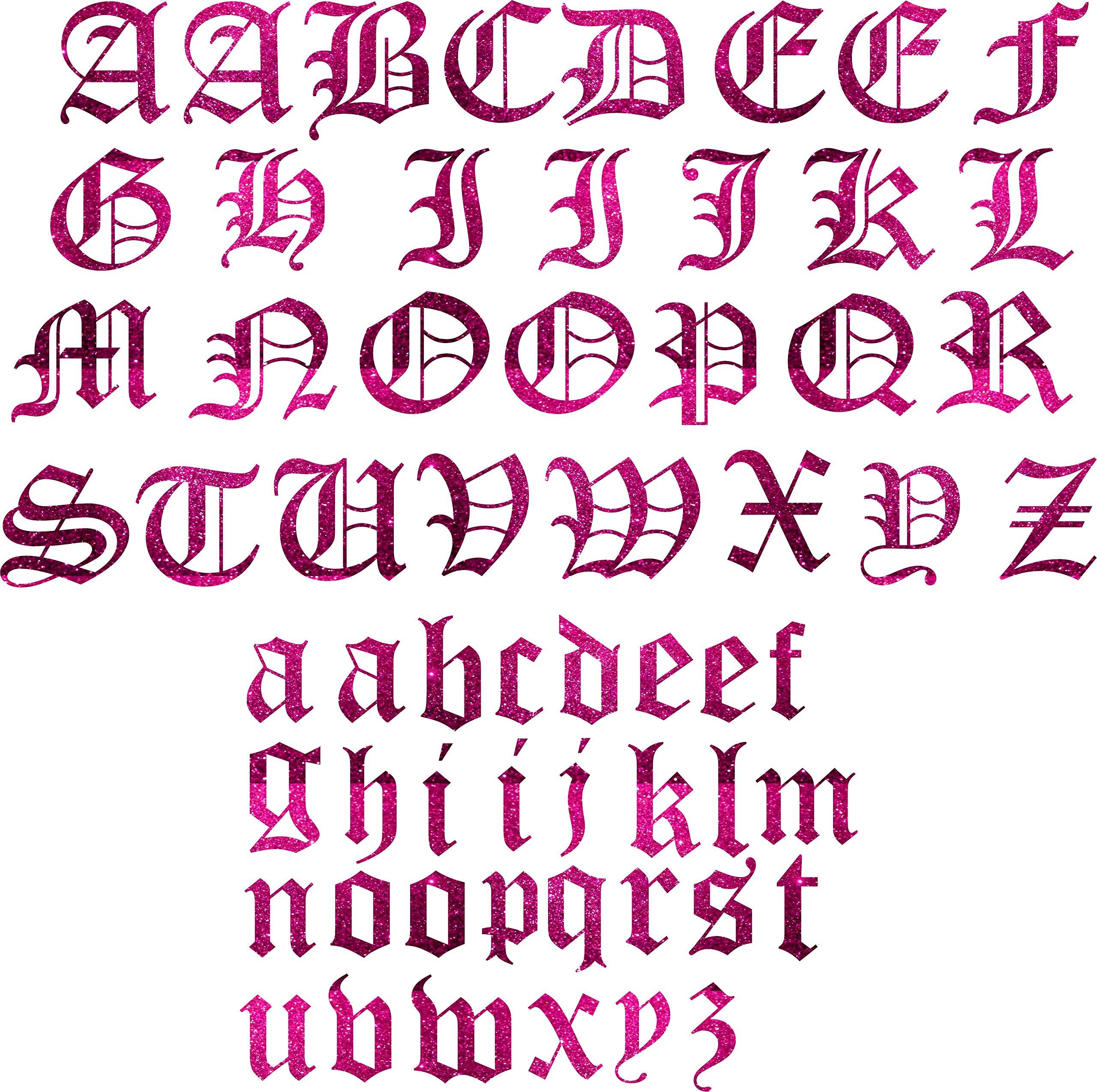 Amazon.co.jp: SEC Apparel オールドイングリッシュアイロン接着文字