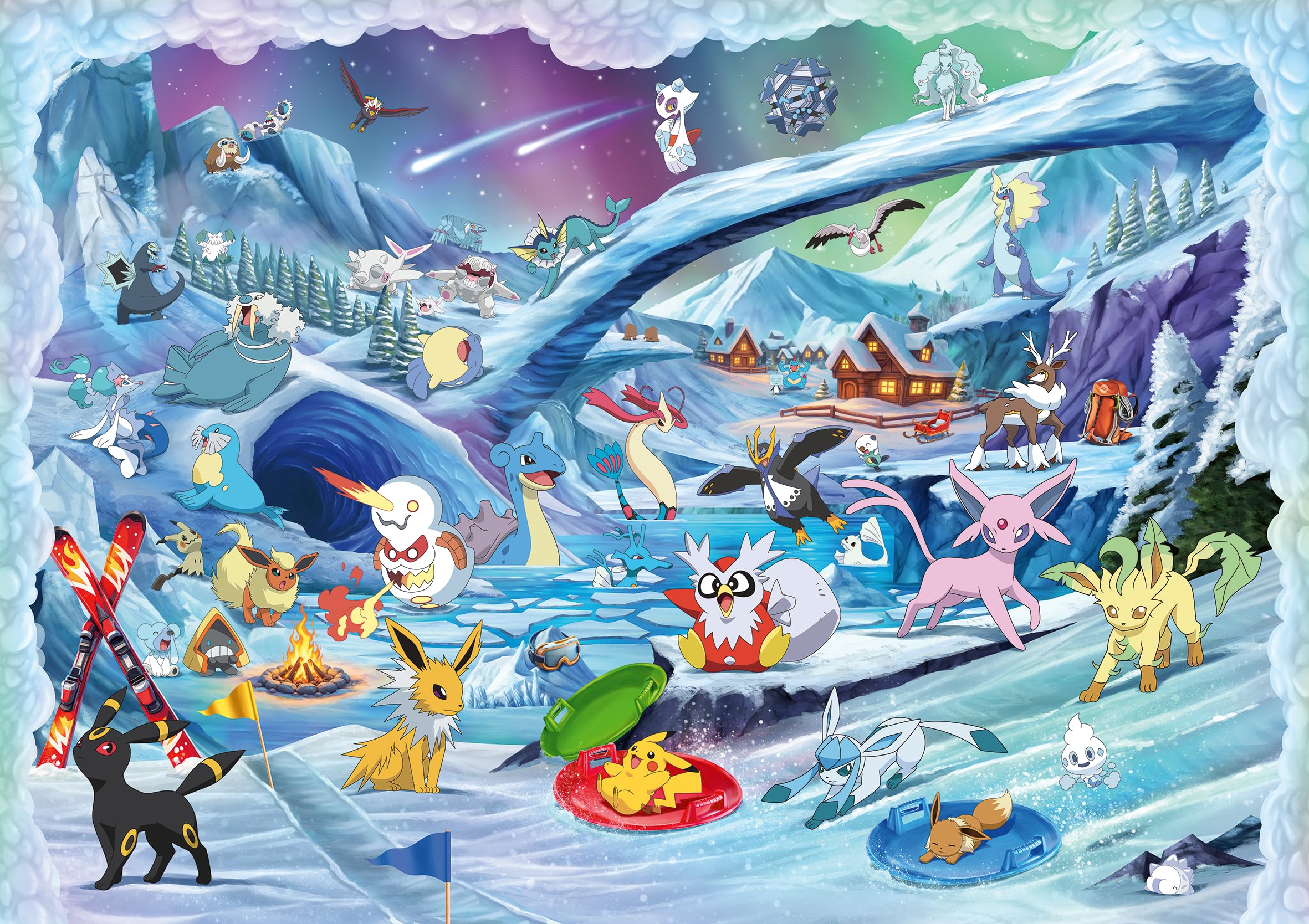 Ravensburger Erwachsenenpuzzle 40000 Teile - Pokémon - Celebration Journey