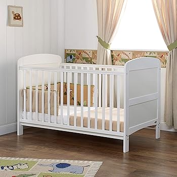 east coast hudson cot bed white