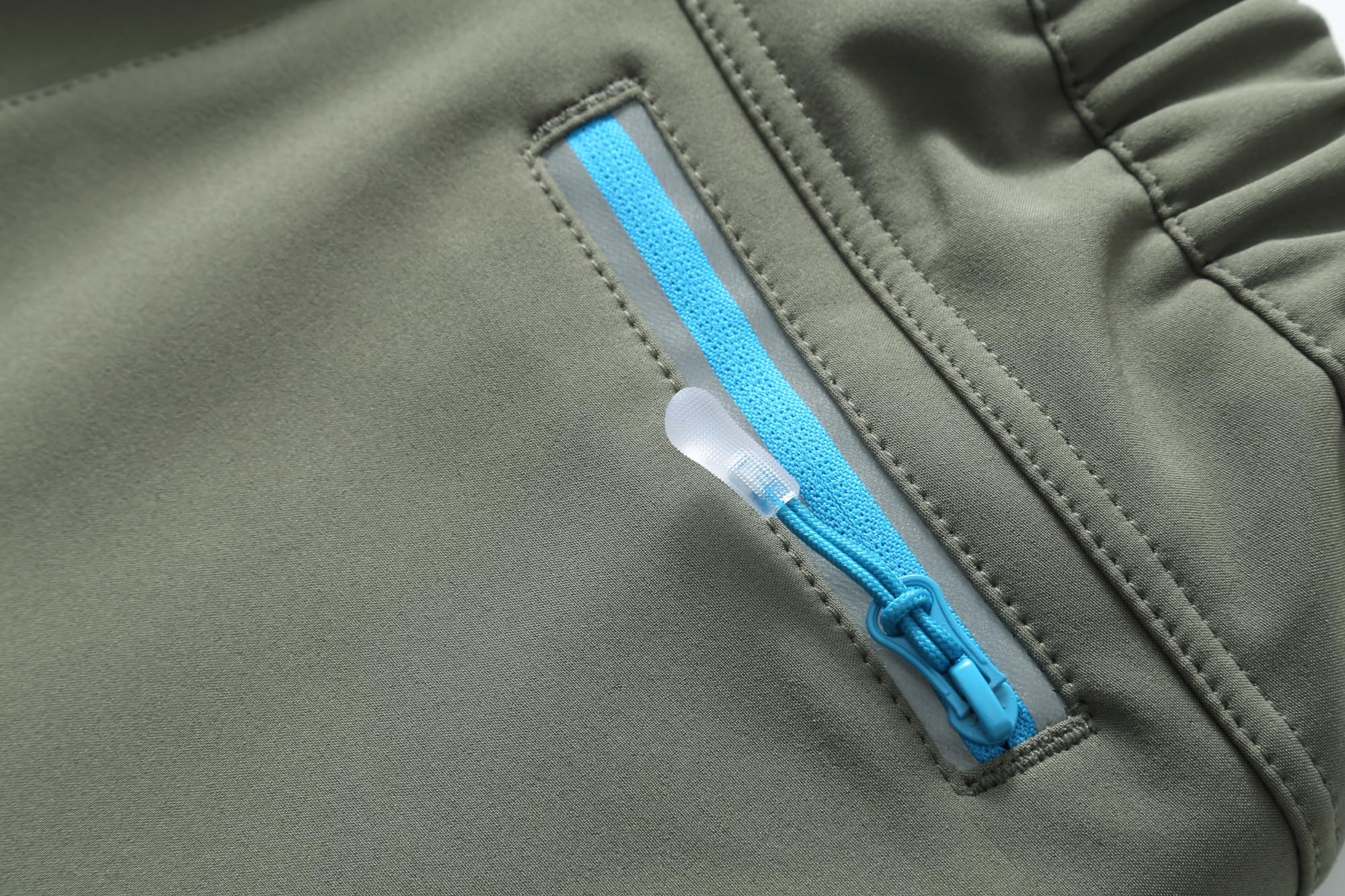 Pantalones Trekking Niño Niñas Impermeables Invierno Calentar Pantalon Montaña Senderismo Esqui Nieve Softshell al Aire Libre