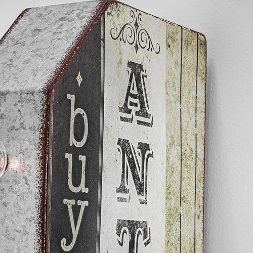 Miniatura 4 de American Art Decor AAD Off The Wall - Rótulos LED para marquesina Antigüedades,Barbería,Alta vida,Espacio de oficina,Rojo,