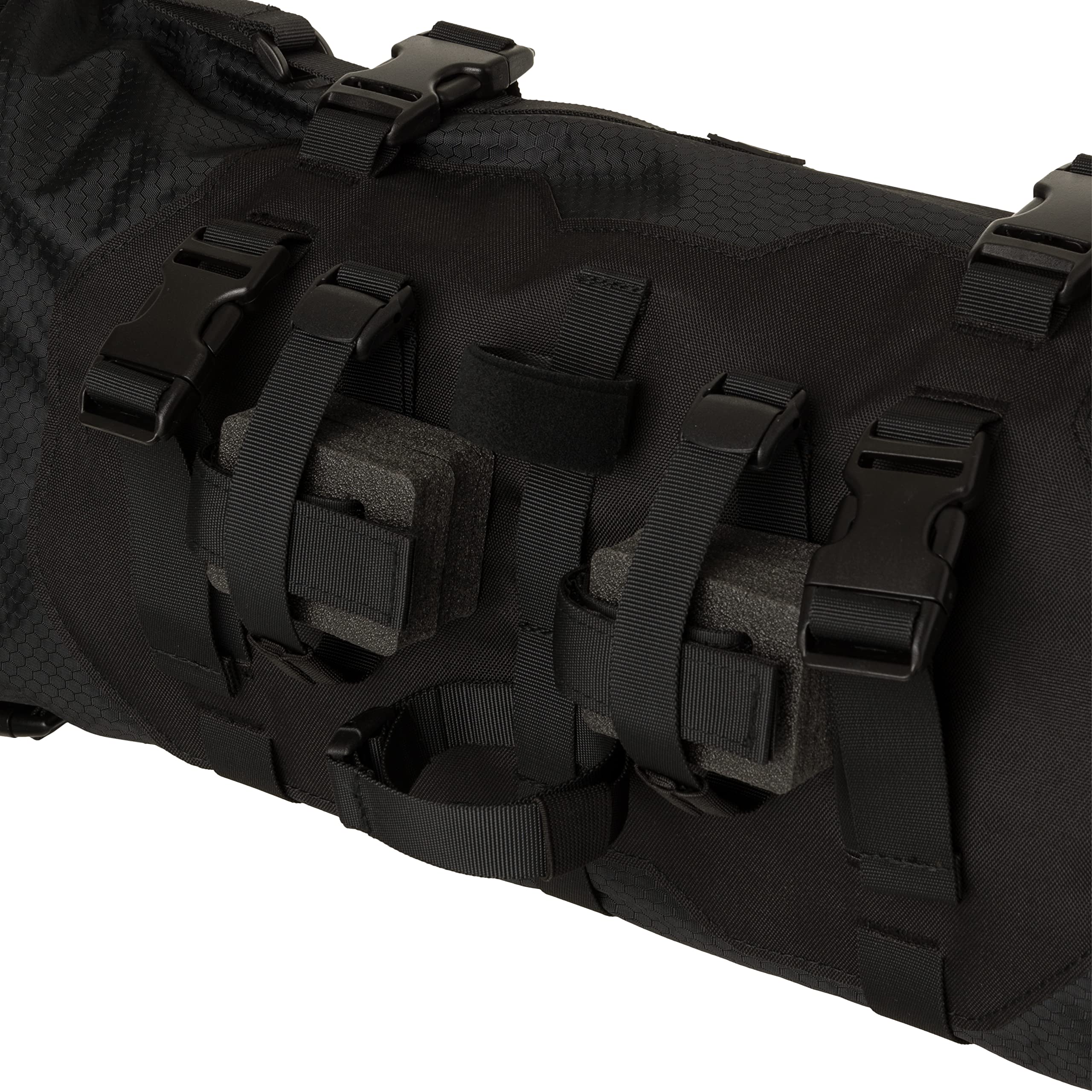 Borsa da manubrio VENTURE 65x15x15cm Anteriore Nera