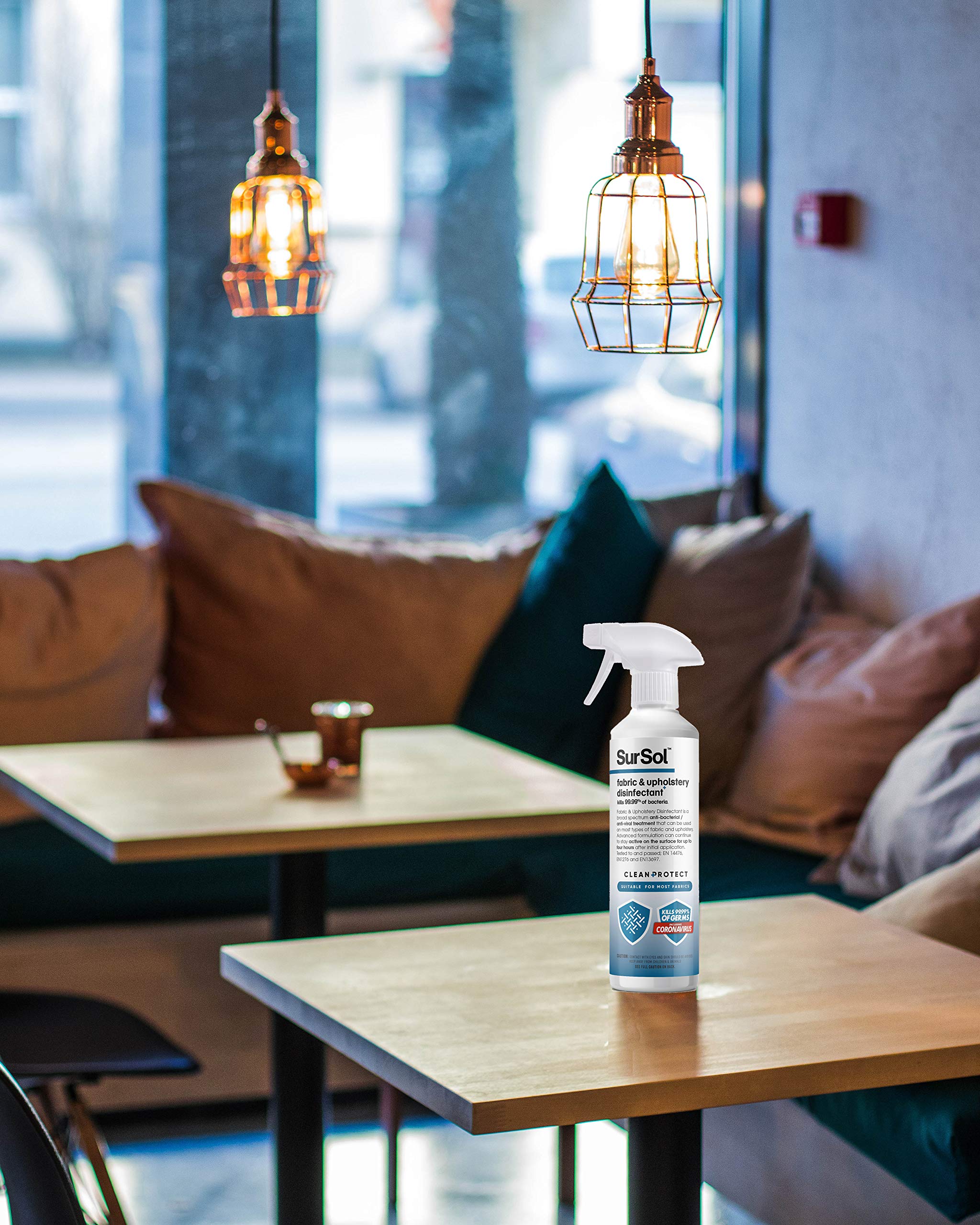 4lite, SurSol AlcoholFree Medical Grade Fabric Upholstery Disinfectant