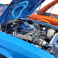 Vista 8 de Redline Tuning 21-11012-02 - Sistema de capucha QuickLIFT Plus compatible con Ford Mustang y Mercury Capri 1979-1998 (todos los componentes negros)