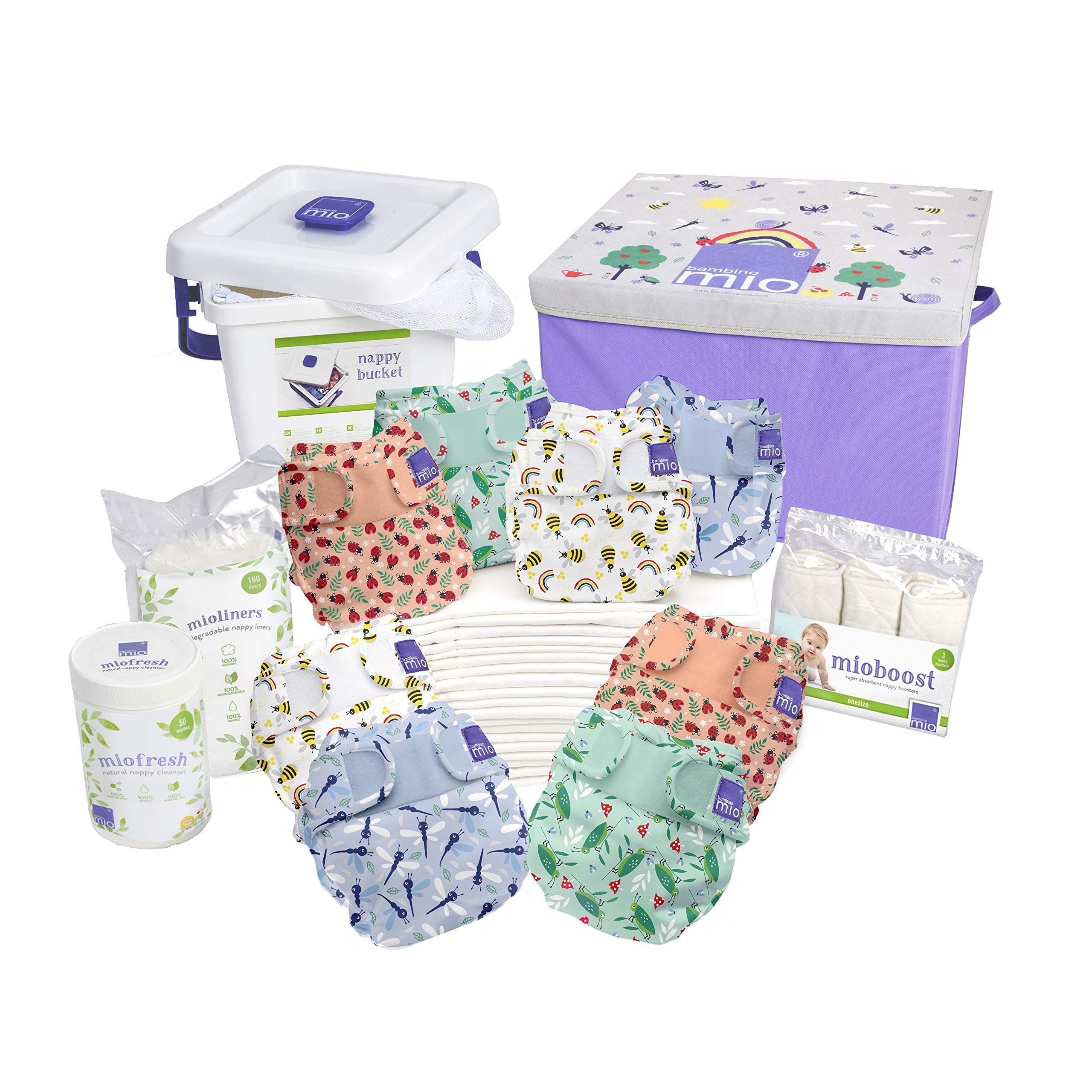 Bambino Mio, miosoft set premium del nacimiento al orinal, vida de insectos, unisex