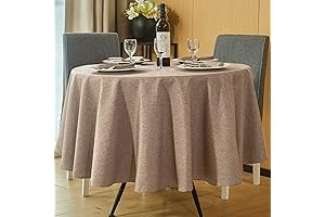 Mantel Redondo Para Mesa De 6 Sillas