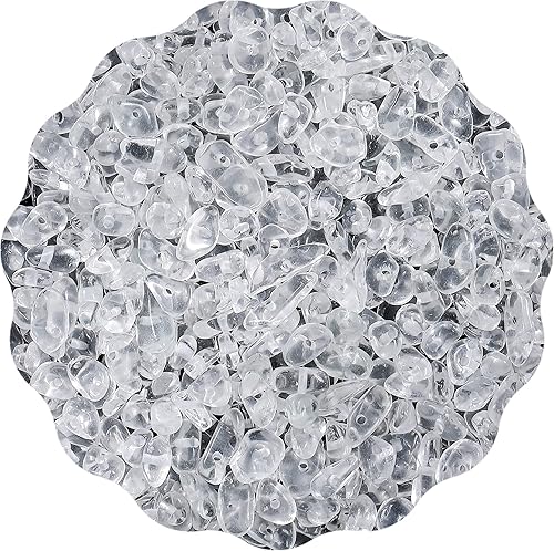 Mini cuentas de piedra natural con chip de 0.118 a 0.198 pulgadas, alrededor de 420 piezas de 7 chakras, kit de piedras preciosas de cristal