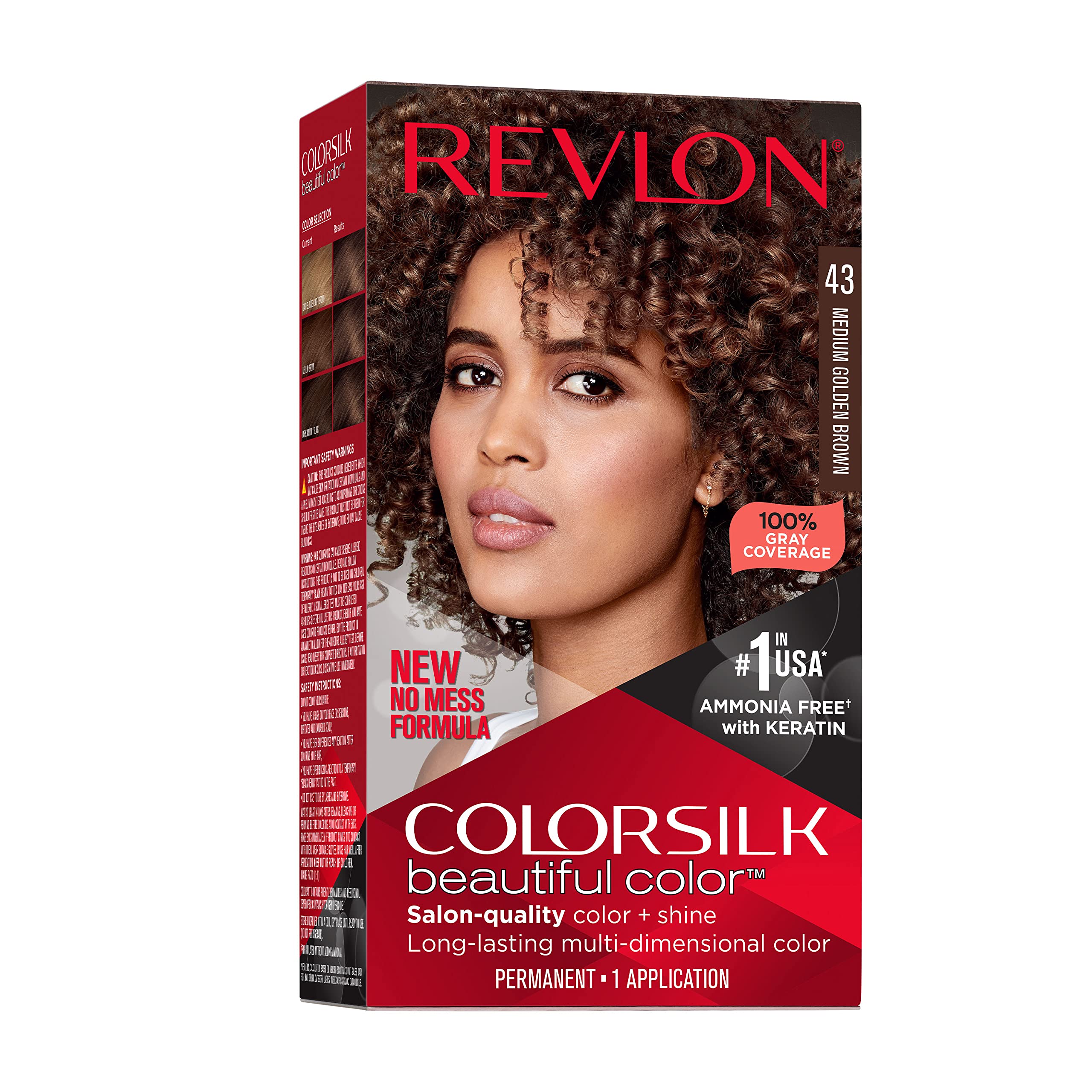 Buy Colorsilk Beautiful Color Permanent Hair Color, LongLasting High