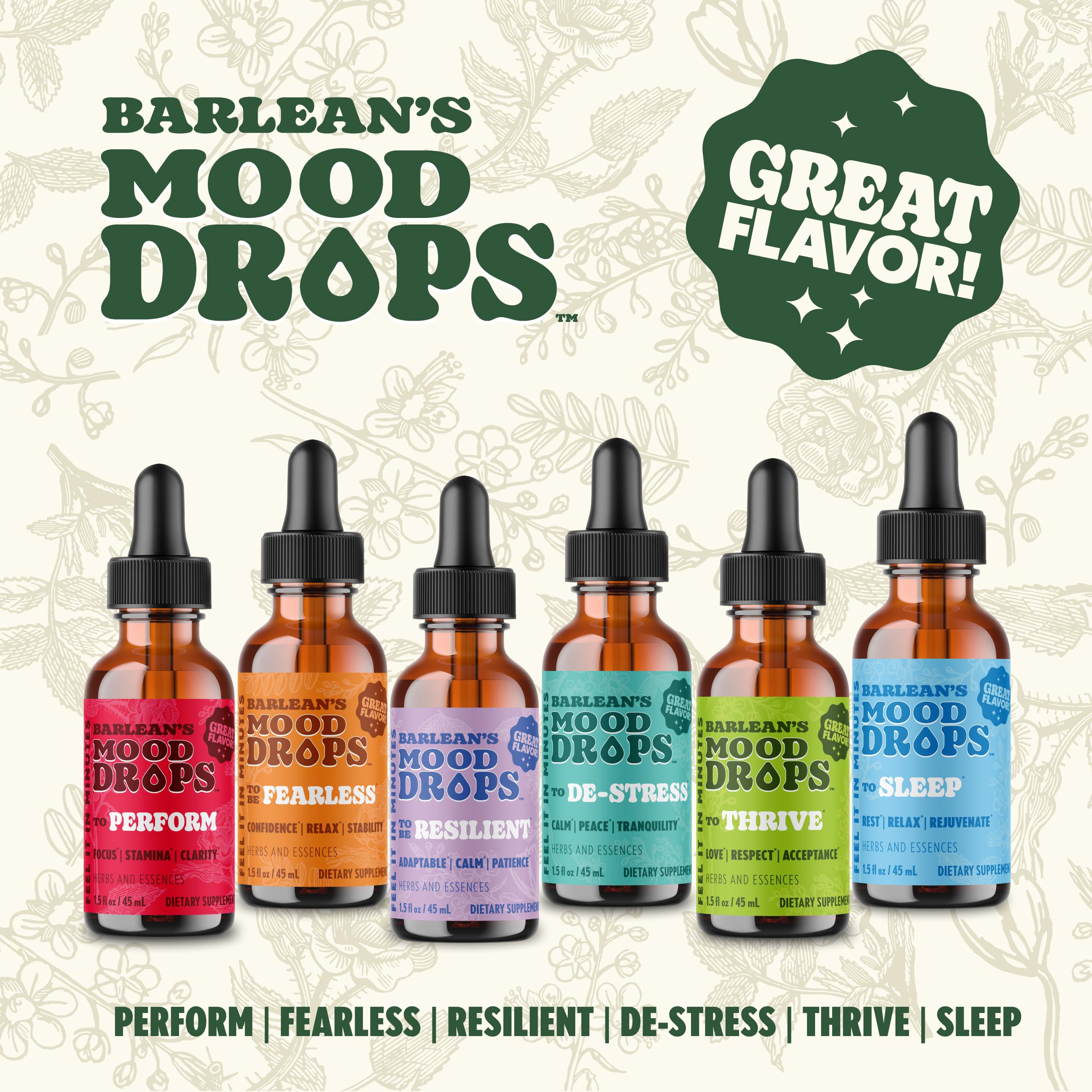 Amazon.com: Barlean's Mood Booster Supplement, De-Stress Liquid