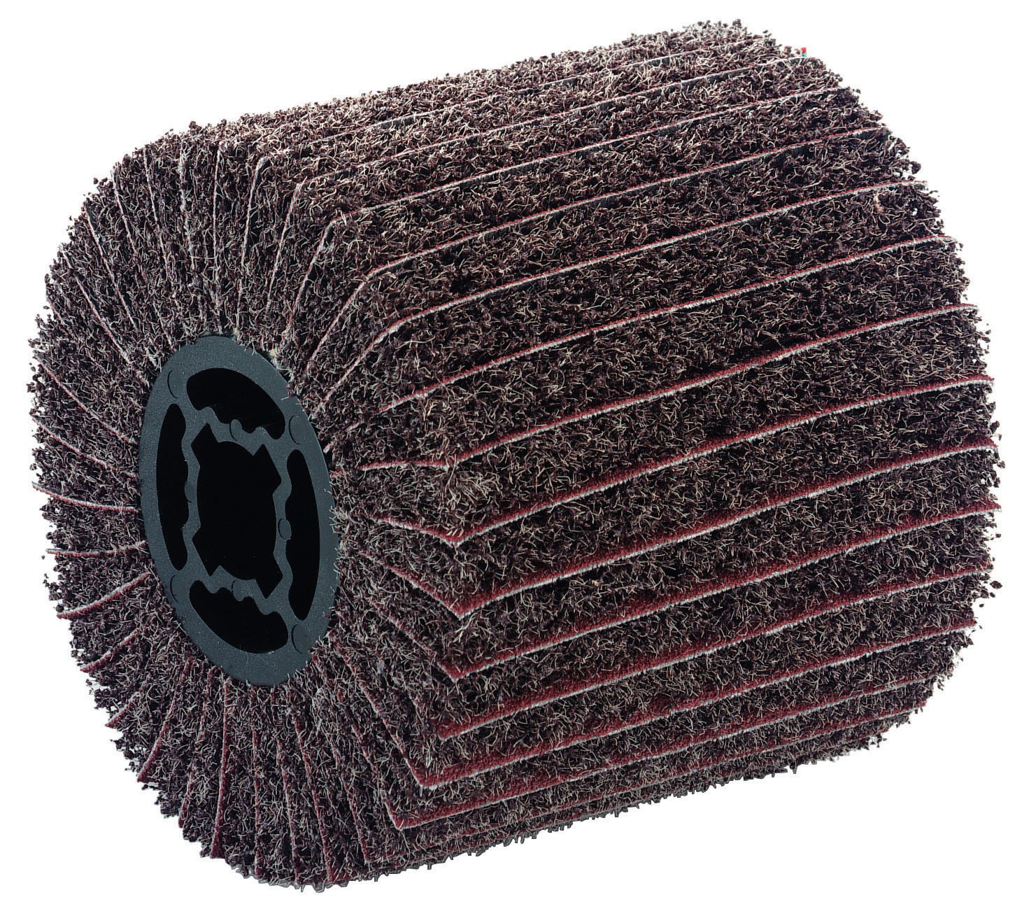 Metabo - Application: SE12-115/ S 18 LTX 115 - Interleaved Flap Wheel - 4" x 2" - P60 (623526000), Burnisher Consumables