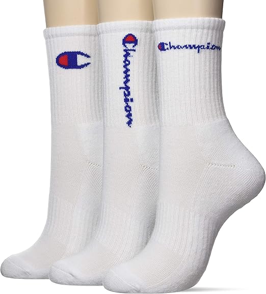 Amazon ウィゴー Champion チャンピオン 3点セット ロークルー ソックス 靴下 レディース S ホワイト 靴下 通販