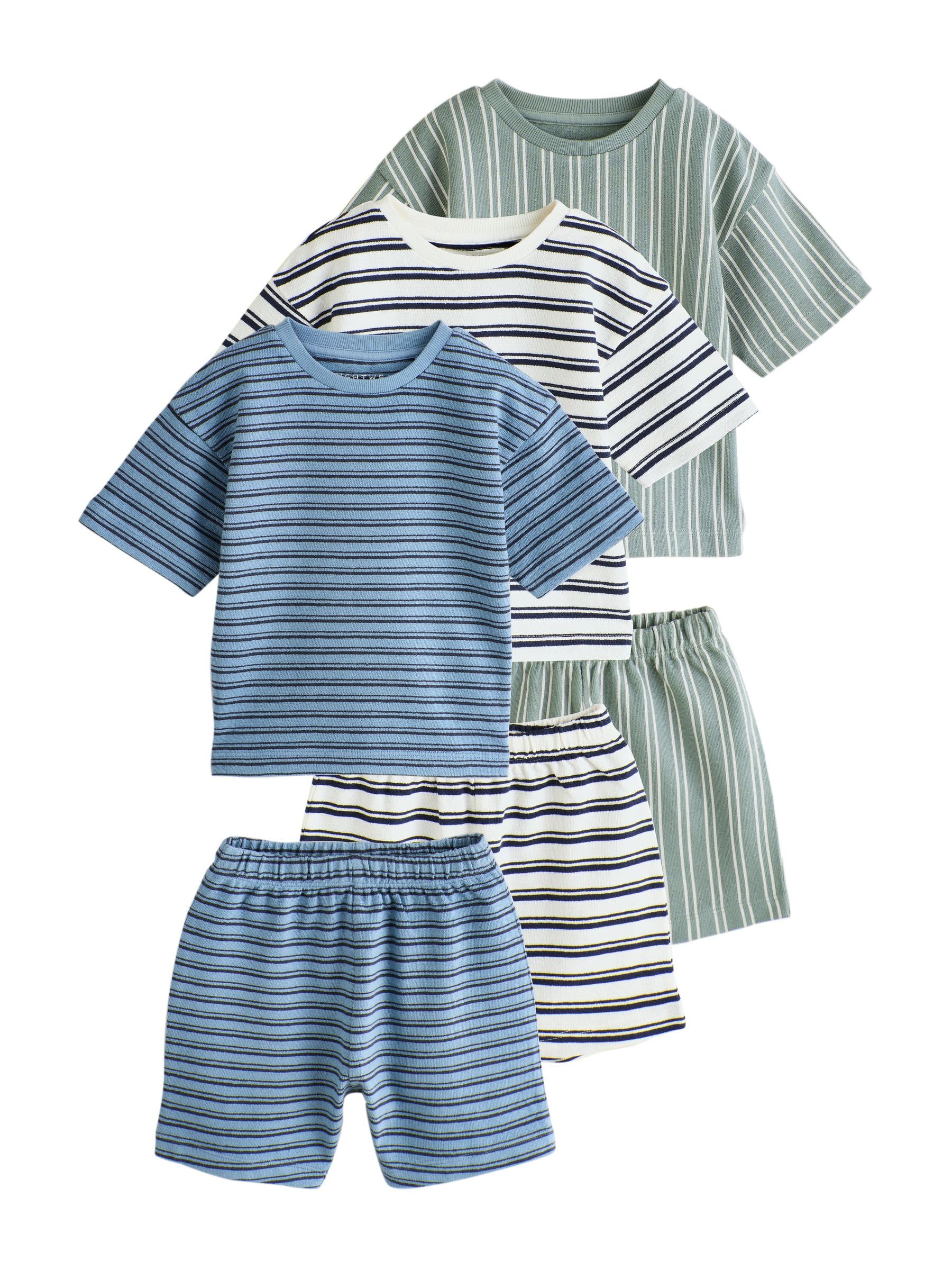 NEXT Jungen Kurze Schlafanzüge, 3er-Pack