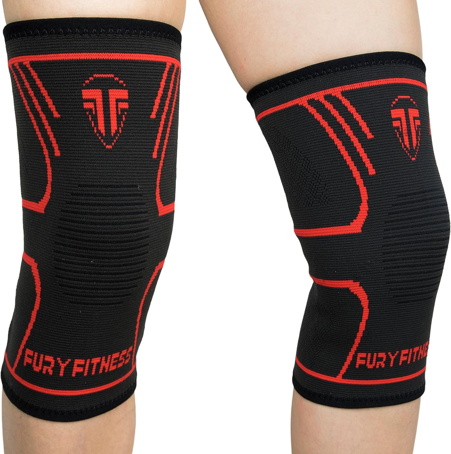 Knee Compression Sleeve for Active Men and Women 2Pack