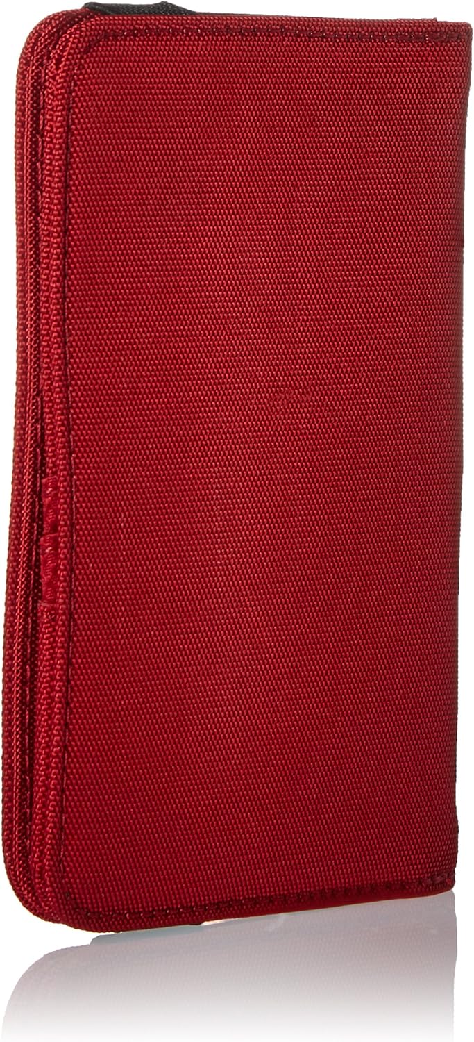  | Victorinox Passport Holder with RFID Protection, Red/Black Logo, One Size | Passport Wallets