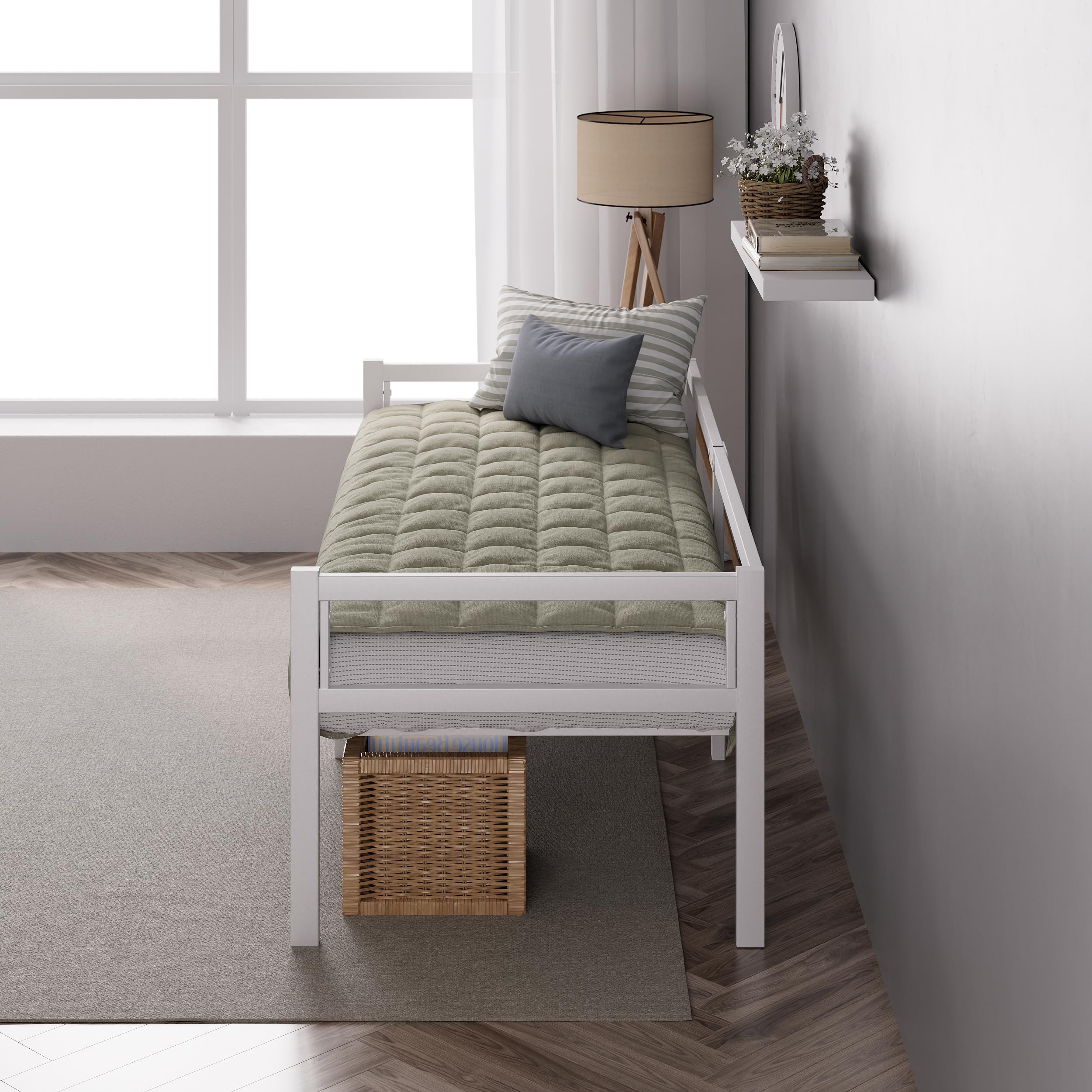 ZINUS ジヌス | ベット デイベッド フレーム シングル Amazon｜ZINUS Daybed デイベッドフレーム シングル ブラック