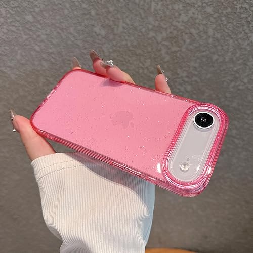 GeeBerYo Magnetic for iPhone 17 Air Case Women Girls,[Holographic Iridescent Col