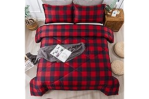 Plaid Christmas Bedding Set for Cozy Holiday Nights