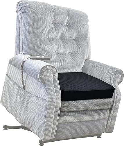 Cojín cuadrado de espuma viscoelástica grande de 22 x 22 x 5 pulgadas para sillas reclinables, sillones, sofás, cojín de suelo, ciática, alivio del
