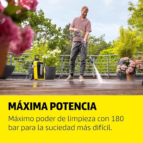 Kärcher hidrolimpiadora K 7 Comfort Premium Connect Home, presión: máx. 180 Bar, caudal: 600 l/h, área: 60 m²/h, Manguera de Alta presión, Tambor para Manguera, Control Mediante App, Home Kit - 2