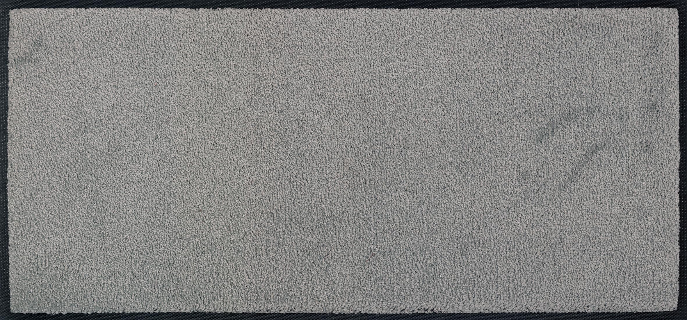 Kleen-Tex wash+dry doormat, Cool Grey 35x75cm, inside and outside, washable, grey