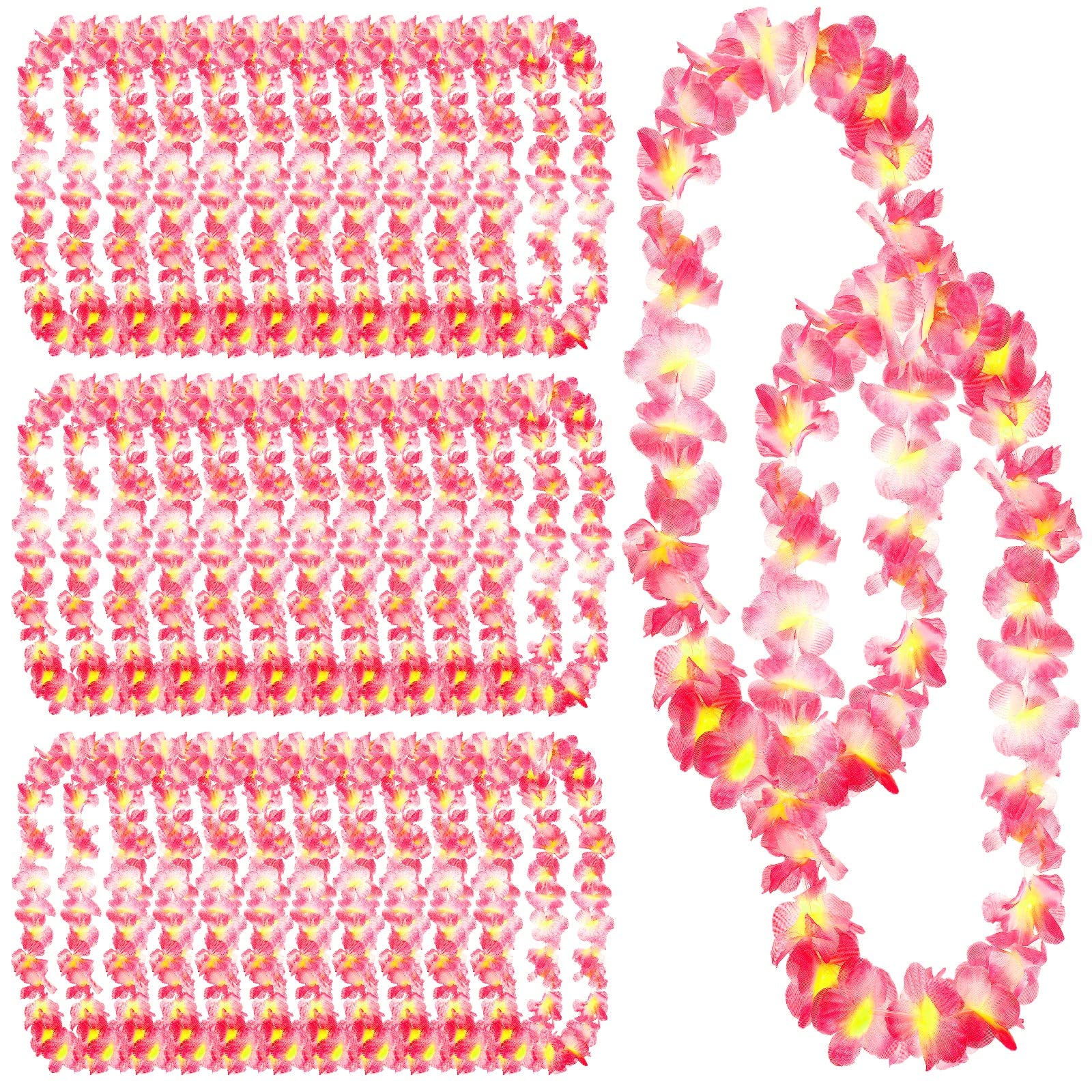 Colliers hawaïens pour fête Luau et anniversaire à la plage