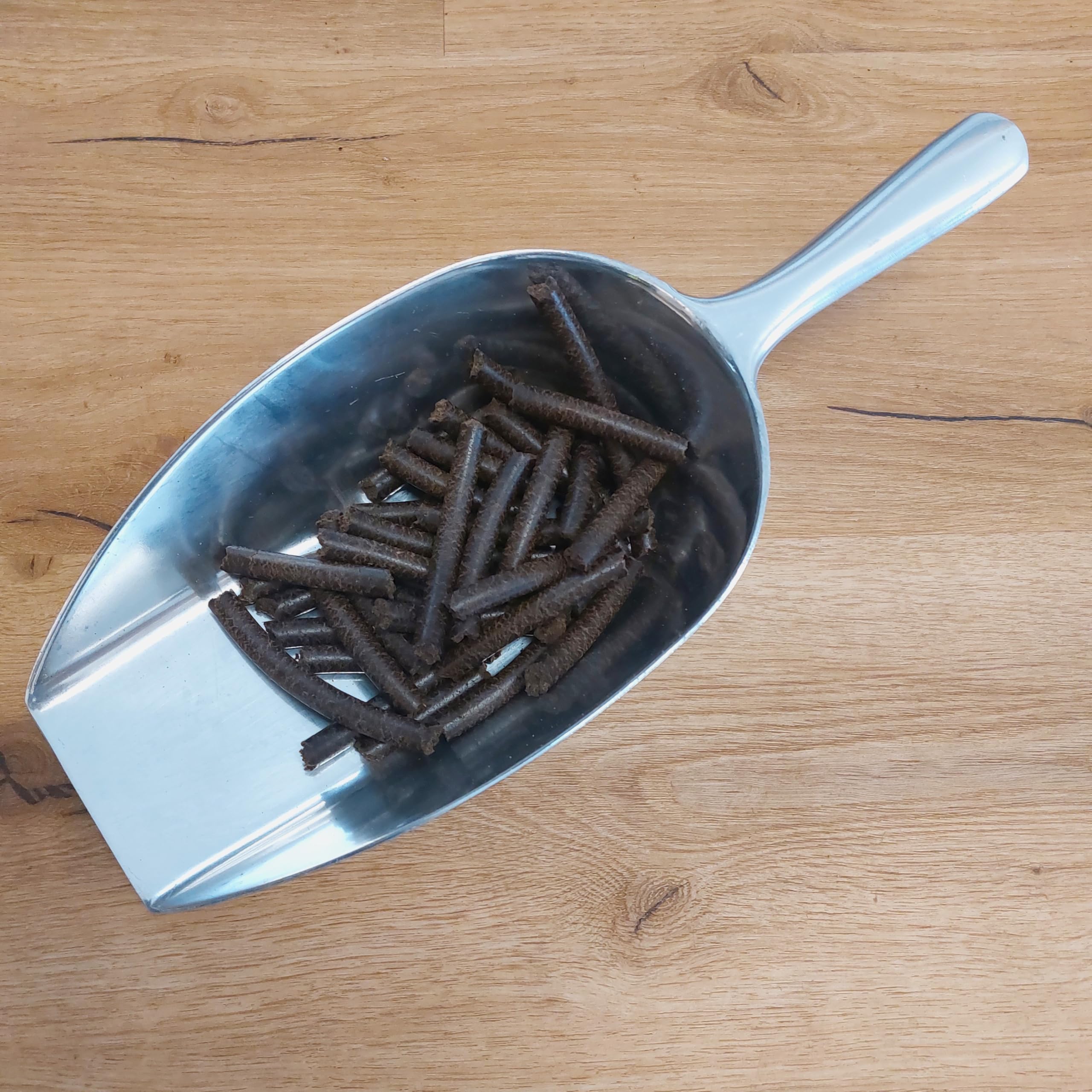 Bio Leinkuchen Fest 20kg Pferde Leckerli Pellets Sticks von Leinkraft | 100% Deutscher Bio-Leinsaat - schonend kaltgepresst