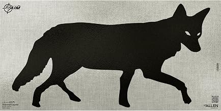 EZ Aim Thermal ID Coyote Paper Target, 24" x 12," Gray
