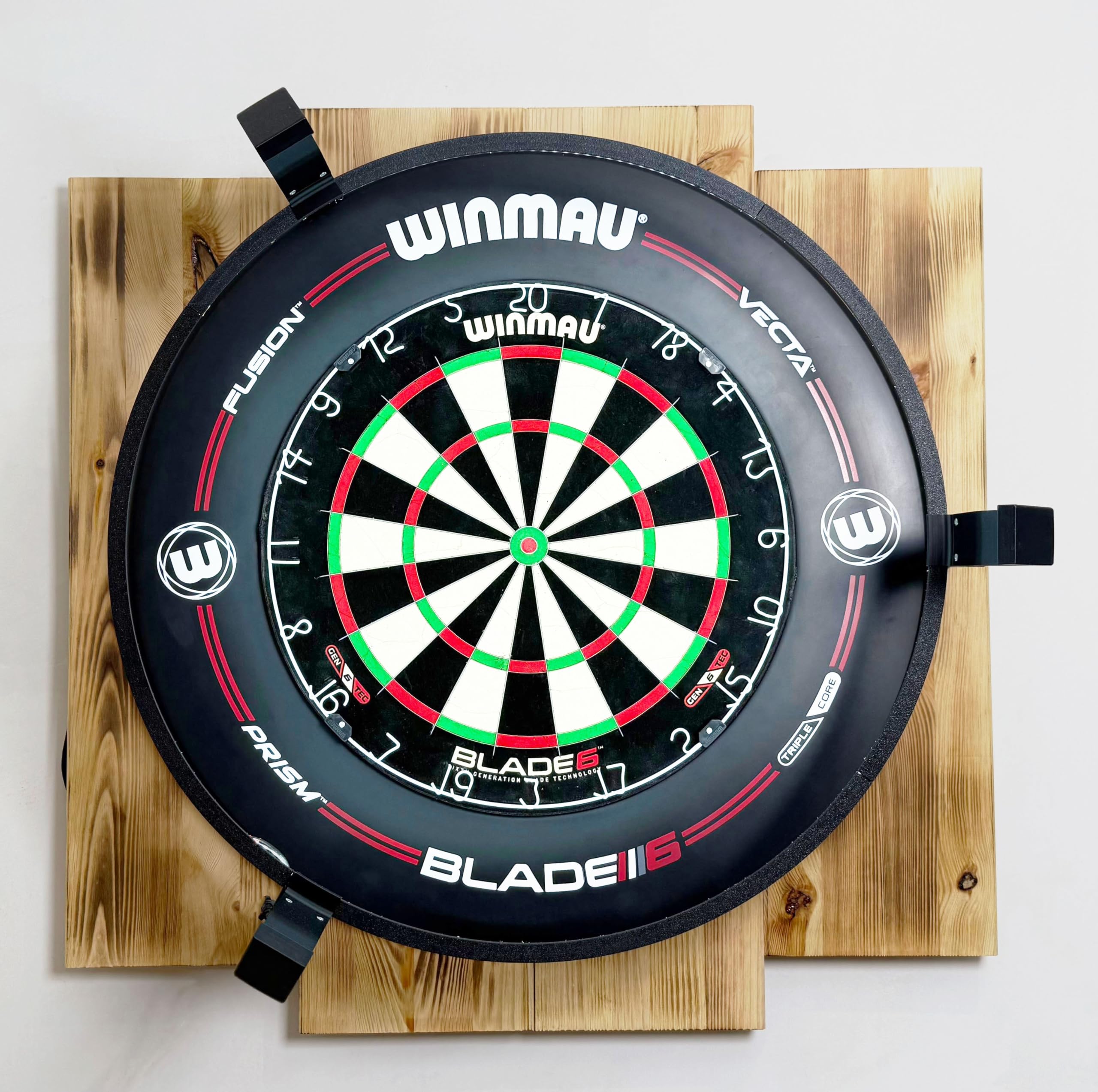 Autodarts Kamerahalter Dartring Beleuchtung Kamerarm kompatibel mit OV9732 OV2710 32x32mm Auto Darts Kameras Zählsystem mit LED für Winmau Steeldart
