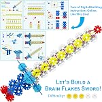 VIAHART Brain Flakes 500 Piece Interlocking Plastic Disc Set | A Creative and Educational Alternative to Building Blocks | Tested for Children's Safety | A Great STEM Toy for Both Boys and Girls!