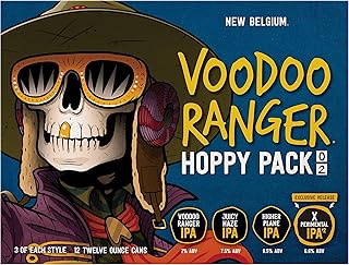 NEW BELGIUM BREWING Variety Voodoo IPA 12pk Cans, 12 FZ