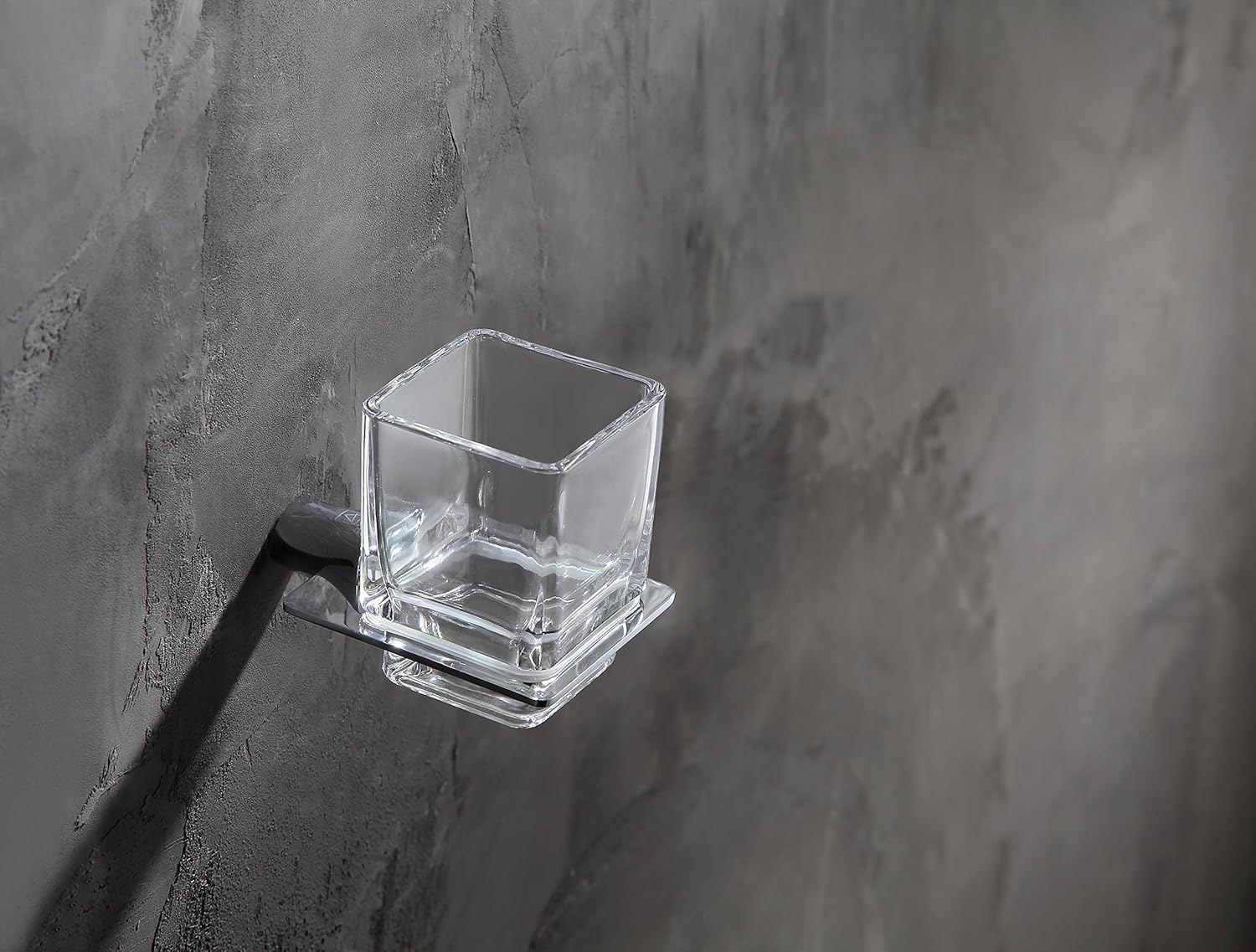 ANZZI Essence Series Bathroom Wall Mounted Toothbrush Holder in Polished Chrome 4.63 in. L x 3.25 in. W x 3.75 in.H|AC-AZ051