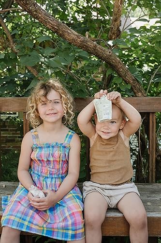 Miniatura 8 de White Leaf Provisions Purés orgánicosbolsas de comida para bebés, frutas, verduras y granos, aperitivo para niños pequeños, cultivo regenerativo,