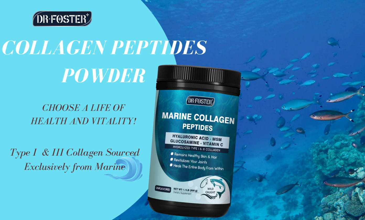 Amazon.com: DRFOSTER Marine Collagen Peptides Powder, Multi Type I
