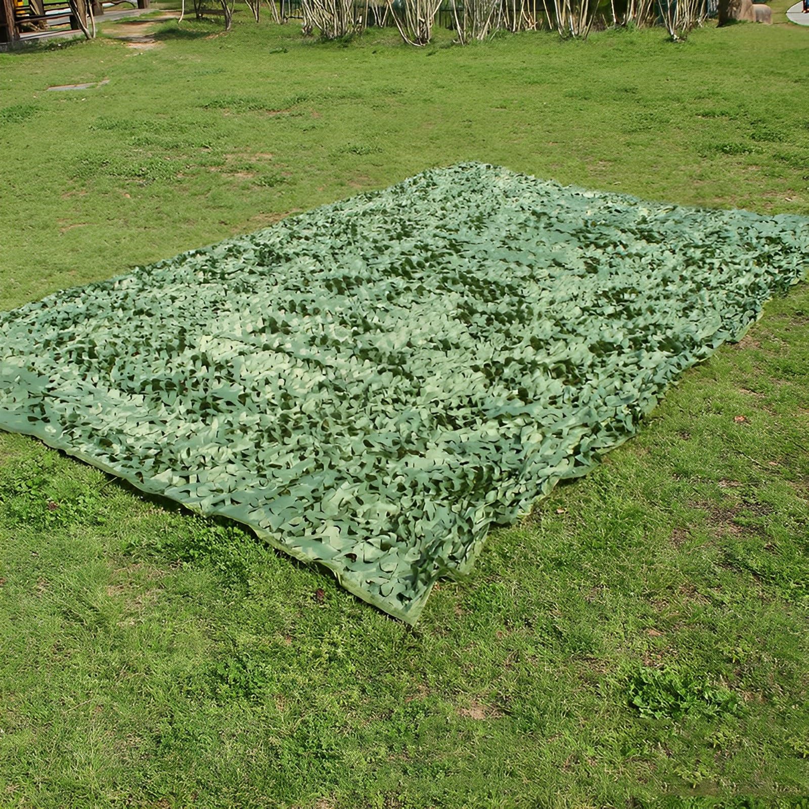 Oudini Green/Light Camouflanet, Military Net 1.5X2m For Hunting, Camping, Shooting, Car Cover, Sunshade Net, Ing Sunscreen