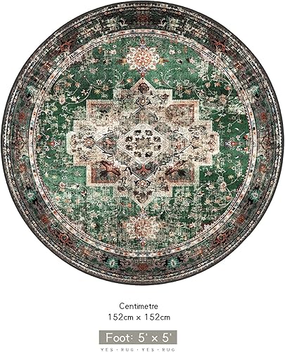 Vista 115 de Alfombras pequeñas de 2 x 3 pulgadas para entrada, alfombra bohemia verde para baño, pasillo, alfombra de cocina vintage, antideslizante, lavable