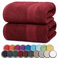 NatureMark - Confezione da 2 Asciugamani Sauna, Qualità Premium