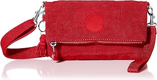 Kipling womens Lynne Crossbody Bag, Red Rouge, 8 L x 4.75 H x1 D US