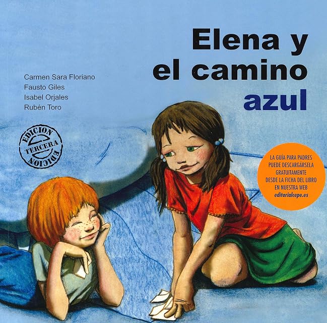 Portada de Elena y el Camino Azul: Para Trabajar la Hiperactividad y el Defi Cit