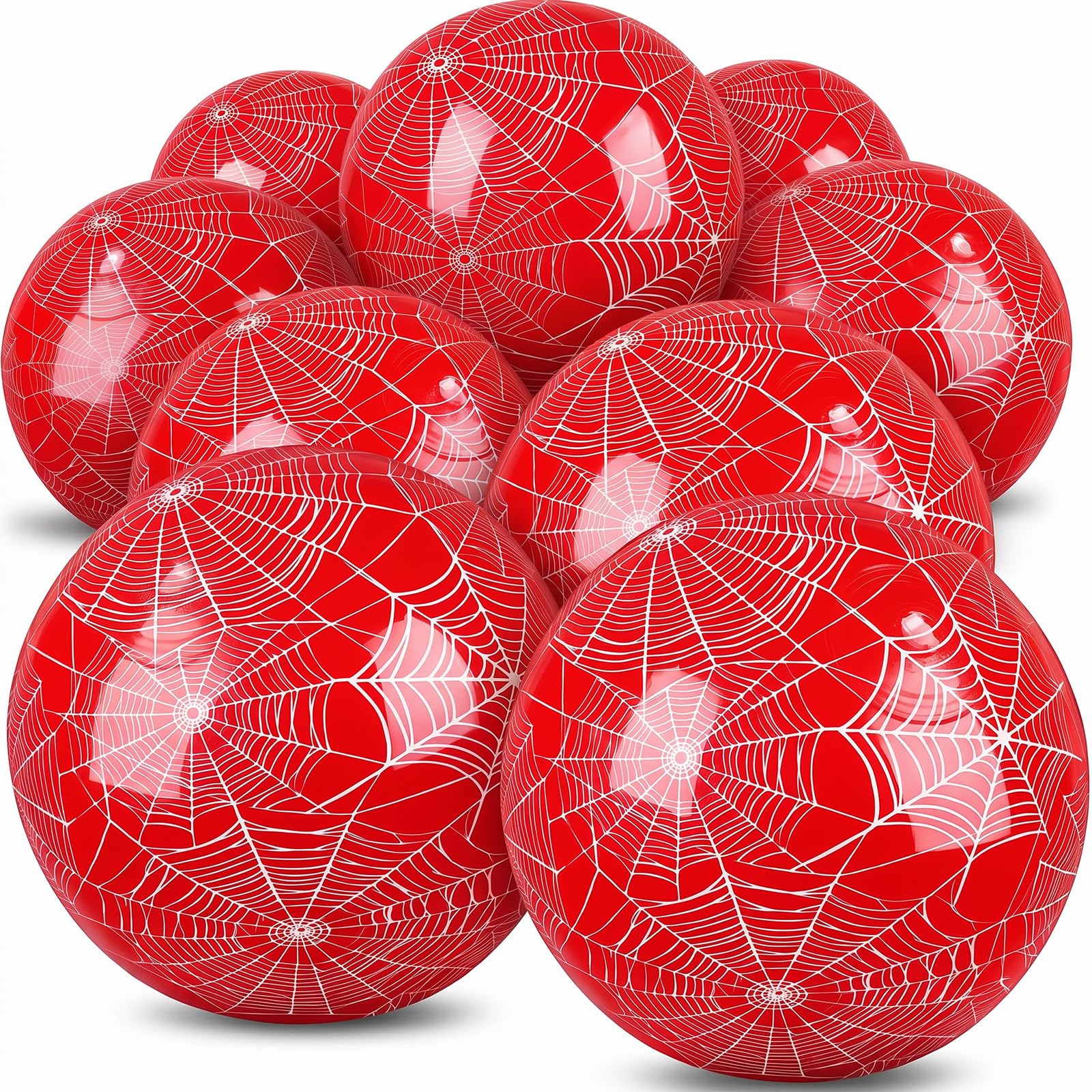 Photo 1 of Hollowfly Spider Web Beach Ball - 7.87"