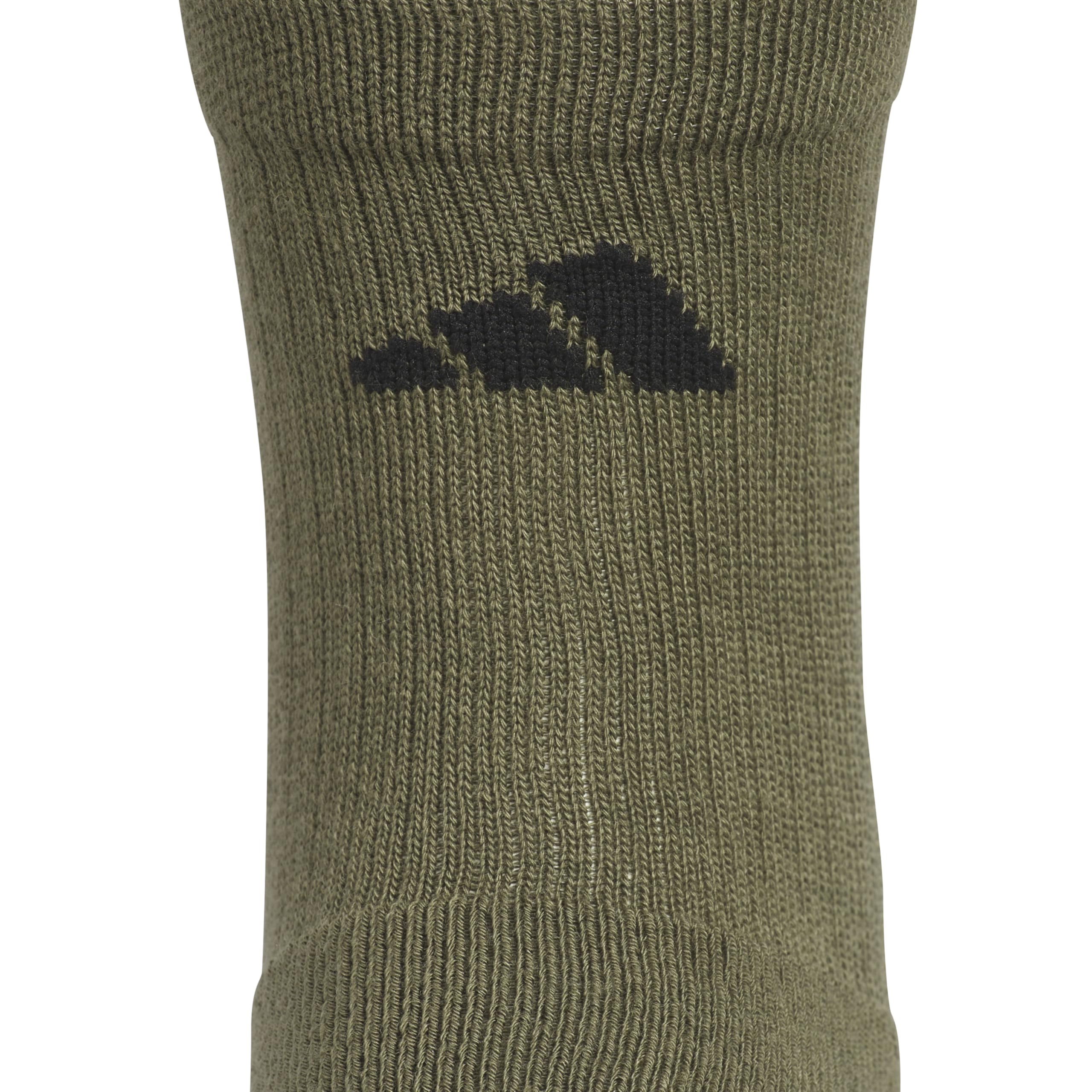 Adidas Męskie skarpety męskie Cushioned Sport 4.0, 3-pak, High Quarter, oliwkowe (Strata Green/Onix Grey/Dark Blue), L (3 sztuki)