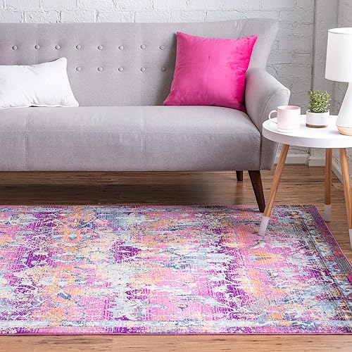 Miniatura 48 de Rugs.com Budapest Collection - Alfombra de área de 9 x 12 pies, color marfil, alfombra de pelo bajo perfecta para salas de estar, comedores grandes