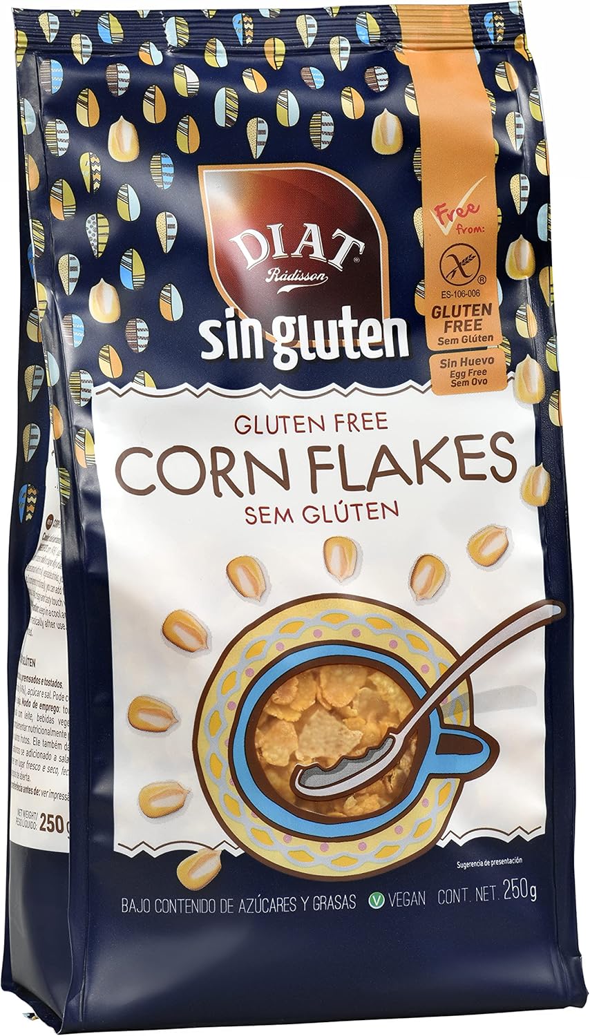 DIAT Radisson Corn Flakes Sin Gluten Copos de Maíz Tostados