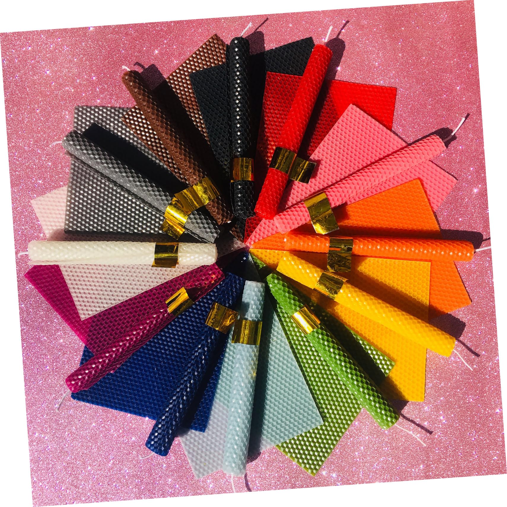 Anneome Kit Per Realizzare Candele Con 9 Scaglie Di Cera Dapi Lavoretti Creativi Per Bambini E Adulti Idea
