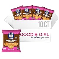 Vista 1 de Goodie Girl - Mini paquetes de galletas de azúcar morena, sin gluten, sin maní, 100 calorías (paquete de 10)