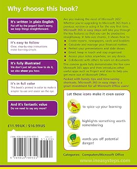 Microsoft 365 in easy steps: Covers Microsoft Office essentials