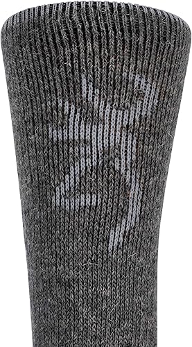 Miniatura 2 de Browning Calcetines de lana Buckmark para mujer, 2 pares de calcetines de lana para botas de exterior con soporte de arco