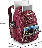 Vista 89 de Mochila para portátil High Sierra modelo Swerve, Azul marino), 53665-3404